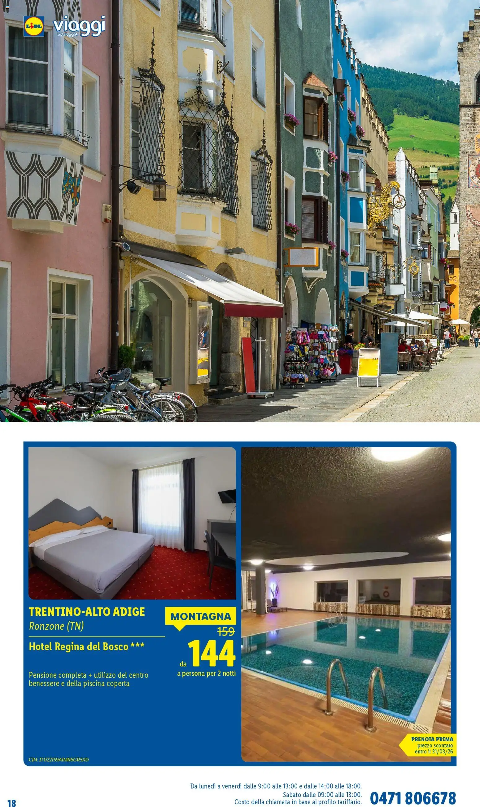 Volantino Lidl del 11.03.2026 | Pagina: 18 | Prodotti: Piscina, Coperta