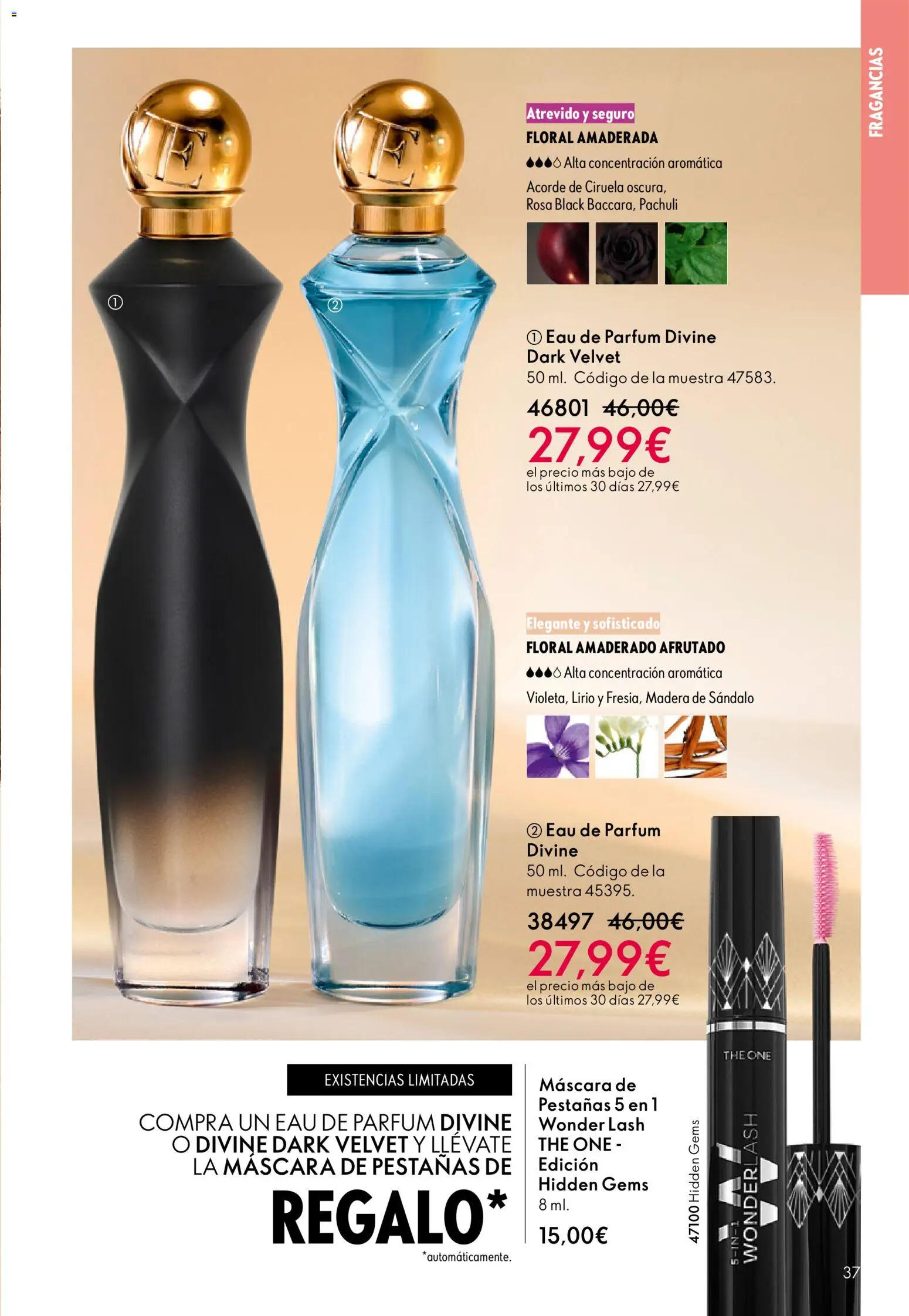 Oriflame - Catálogo Campaña 8 │ válido desde el 03.06.2026 | Página: 37 | Productos: Máscara, Eau de parfum, Máscara de pestañas