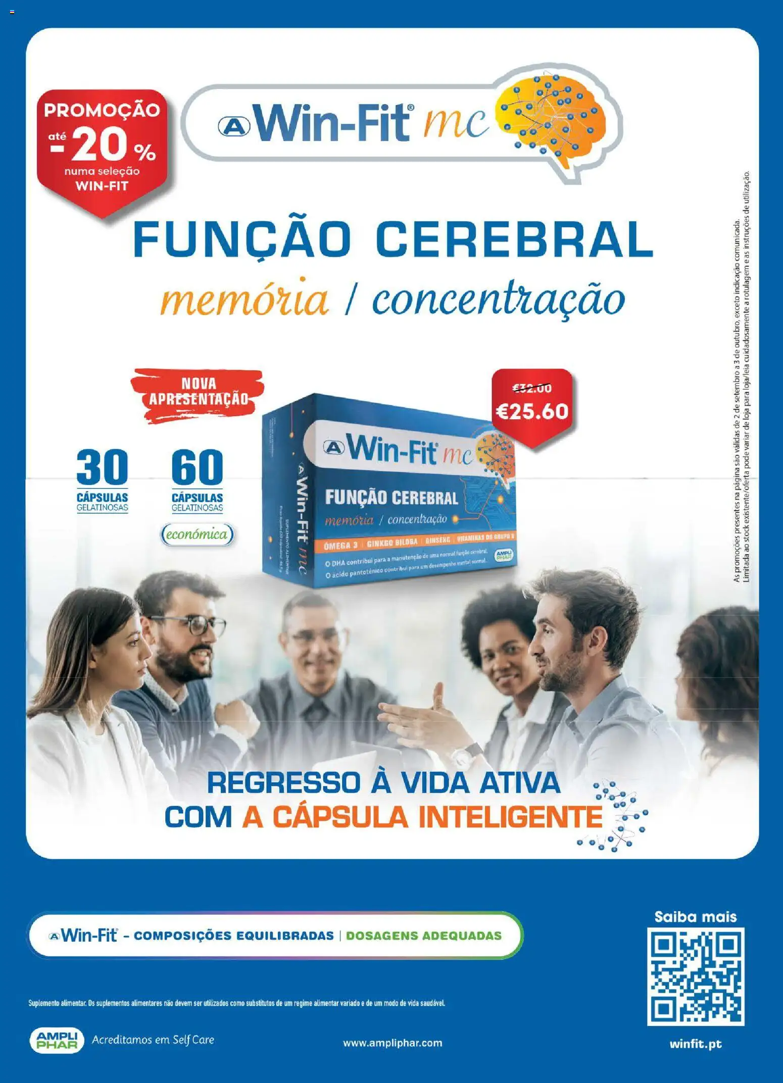 Auchan Revista Longevidade e Especial Bebe │ válido de 02/09/2026 | Página: 19 | Produtos: Ômega 3, Ómega, Cápsulas