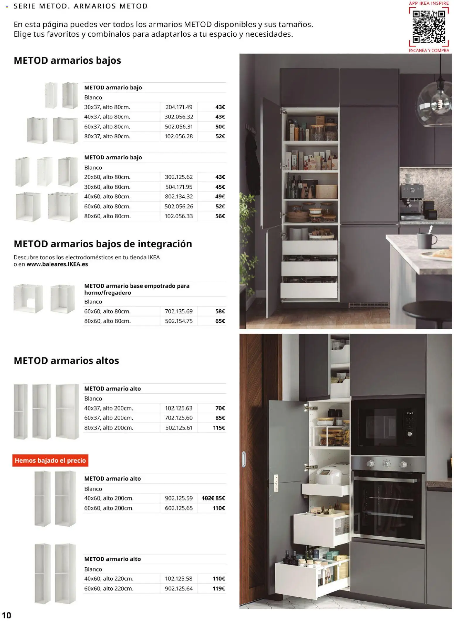 Catálogo IKEA Cocinas │ válido desde el 01/02/2026 | Página: 10 | Productos: Armario