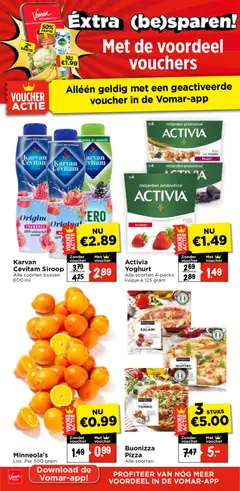Vomar folder - Voorbeeld van een folder van Vomar, geldig van 24-10-2026 | Pagina: 14 | Producten: Salami, Pizza, Probiotica, Siroop