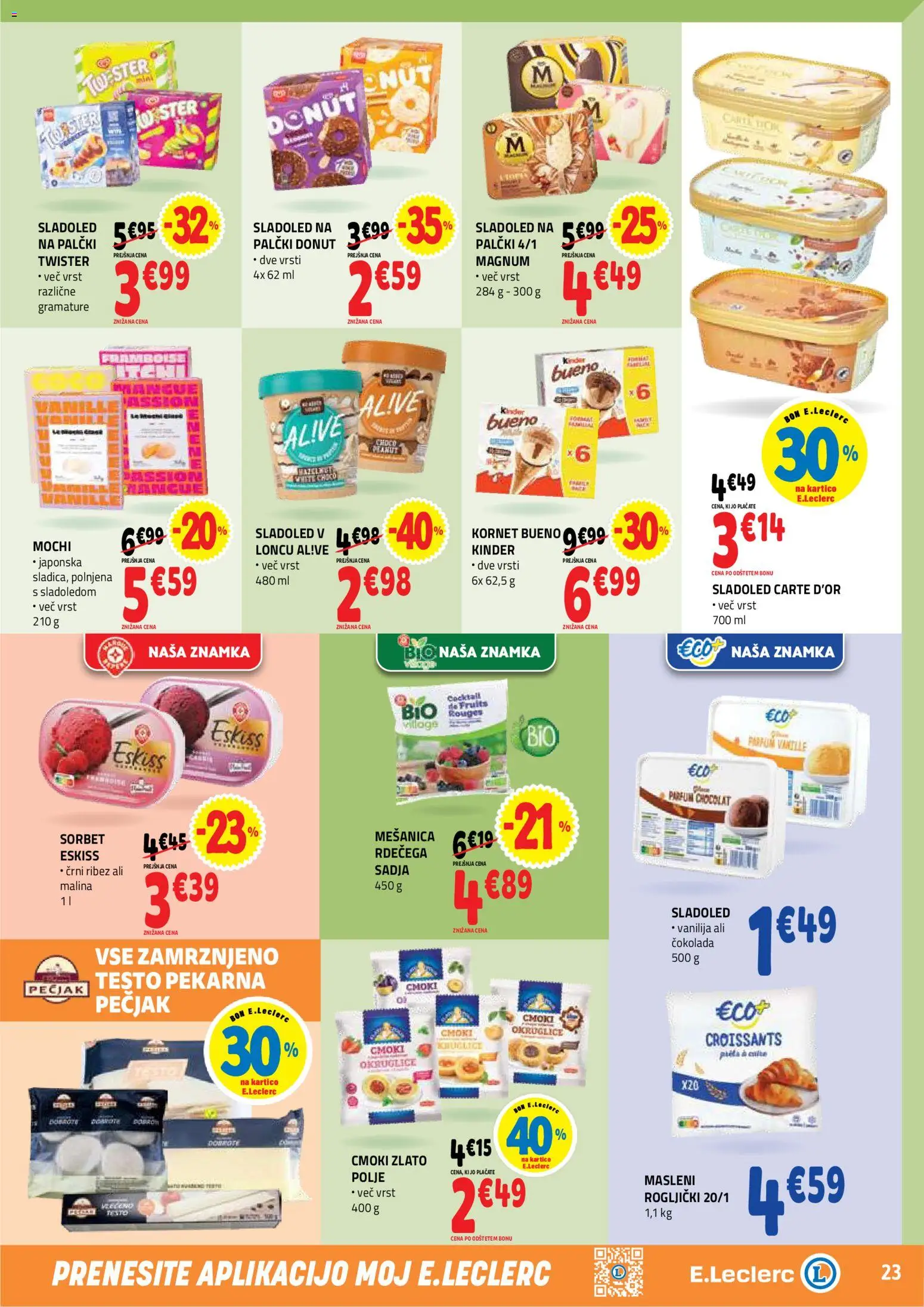 Novi E.leclerc katalog ponudbe – veljaven od 24.06.2026 | Stran: 23