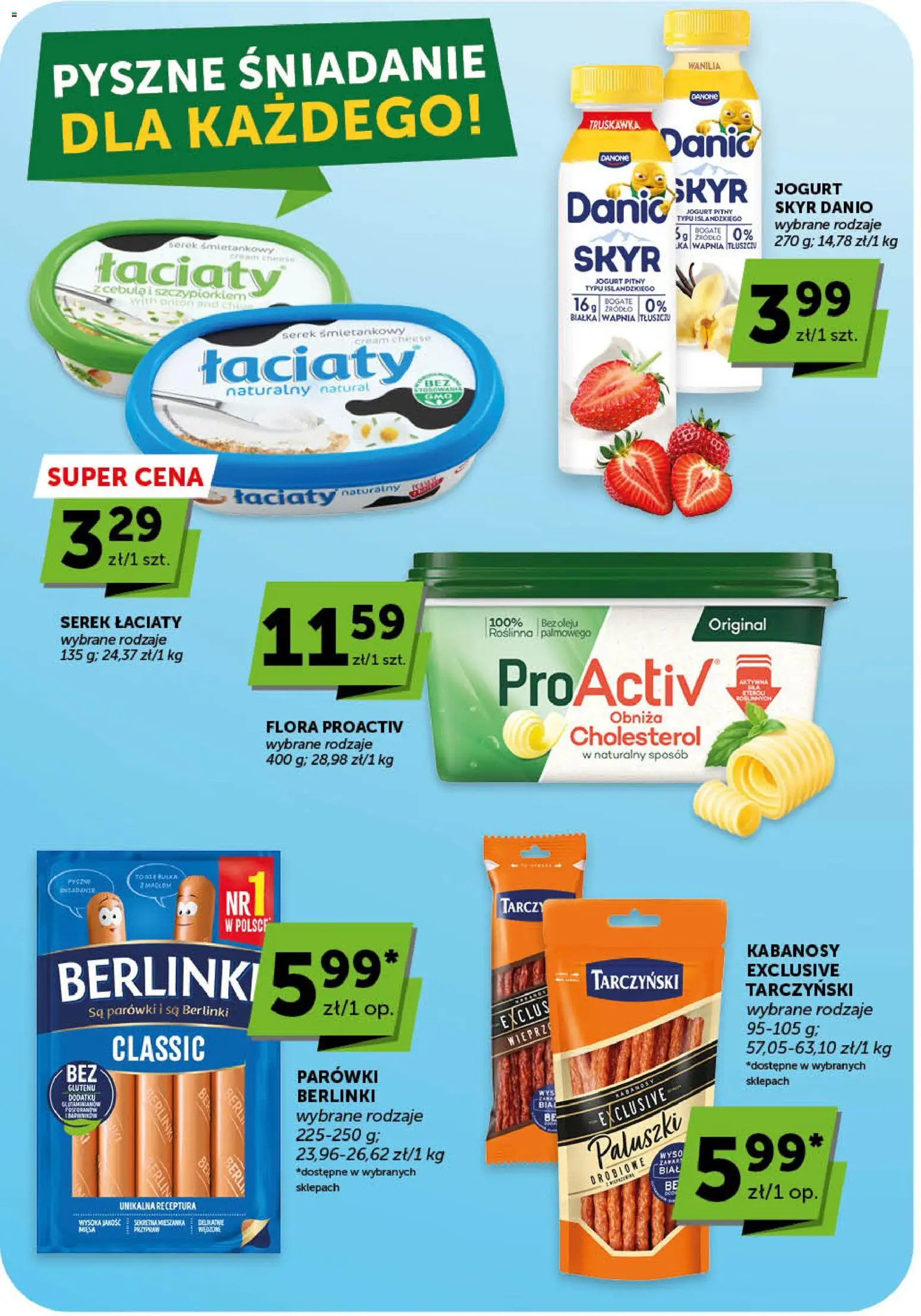 ABC gazetka - Market od 07.05.2026 | Strona: 16 | Produkty: Parówki, Paluszki, Jogurt, Skyr