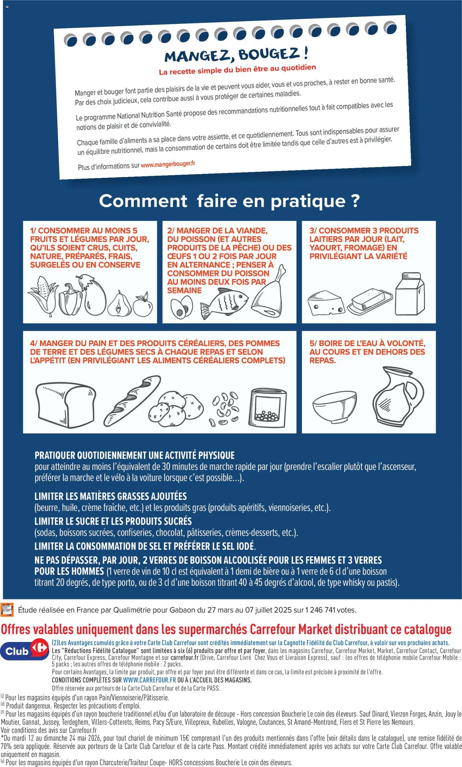 {H1} | Page: 17 | Produits: Sucre, Pêche, Pain, Poisson