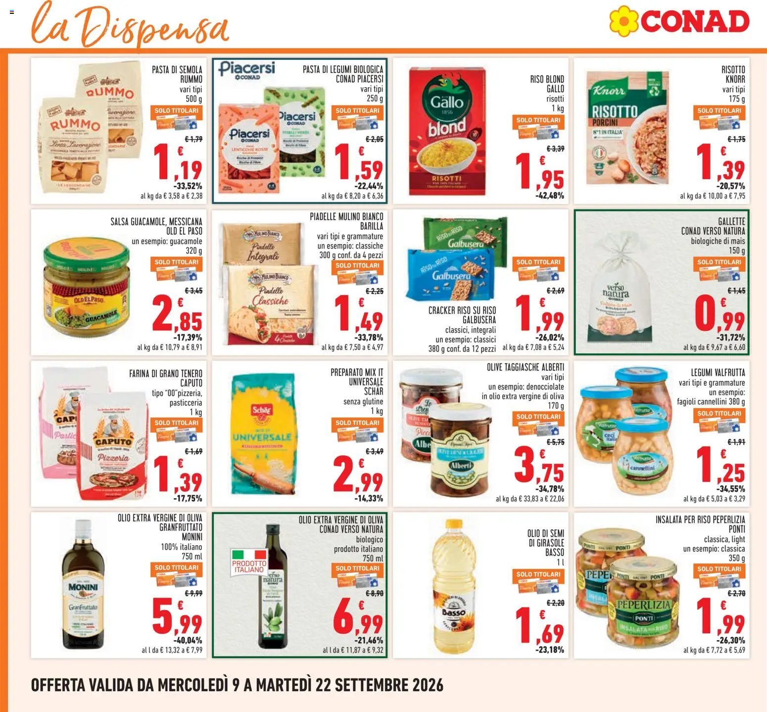 Volantino Conad del 09/09/2026 | Pagina: 12