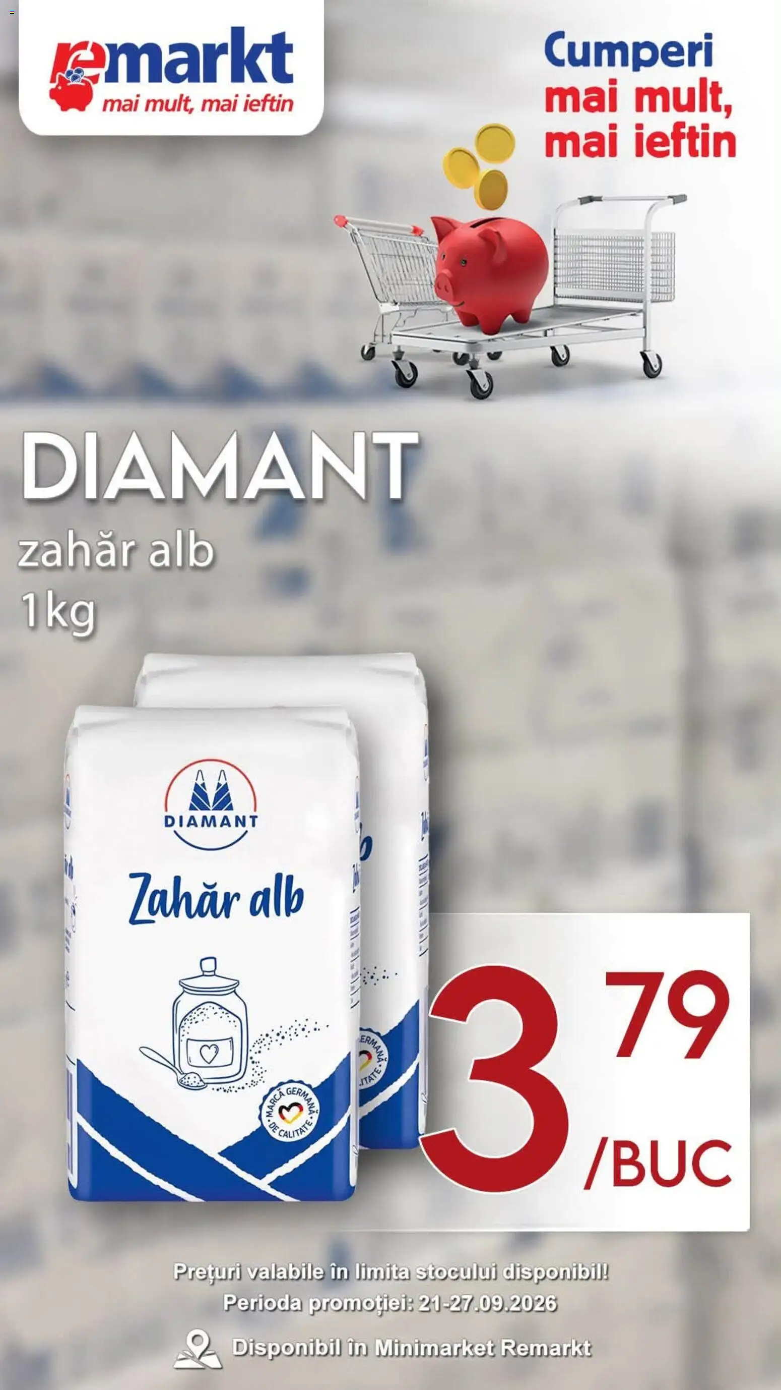 Noul catalog Remarkt – valabil de la 21.09.2026 | Pagină: 2 | Produse: Zahăr