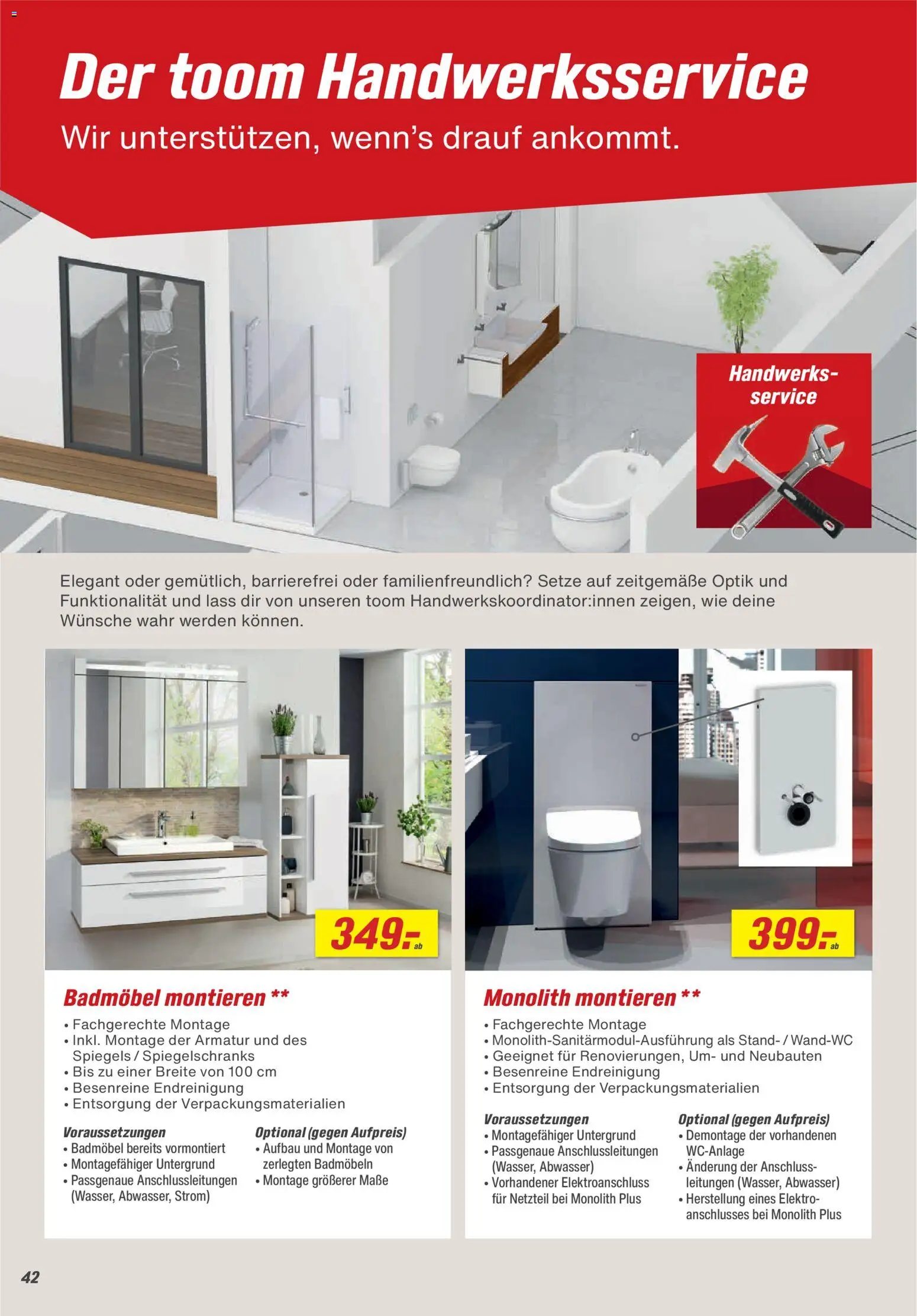 Toom Baumarkt Bad, Sanitär & Zubehör 2026 – gültig ab 01.01.2026 | Seite: 42 | Produkte: Armatur, Netzteil