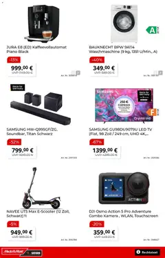 Media Markt Prospekt ab 11.06.2026 gültig | Seite: 12 | Produkte: Waschmaschine, Samsung, Kaffeevollautomat, TV