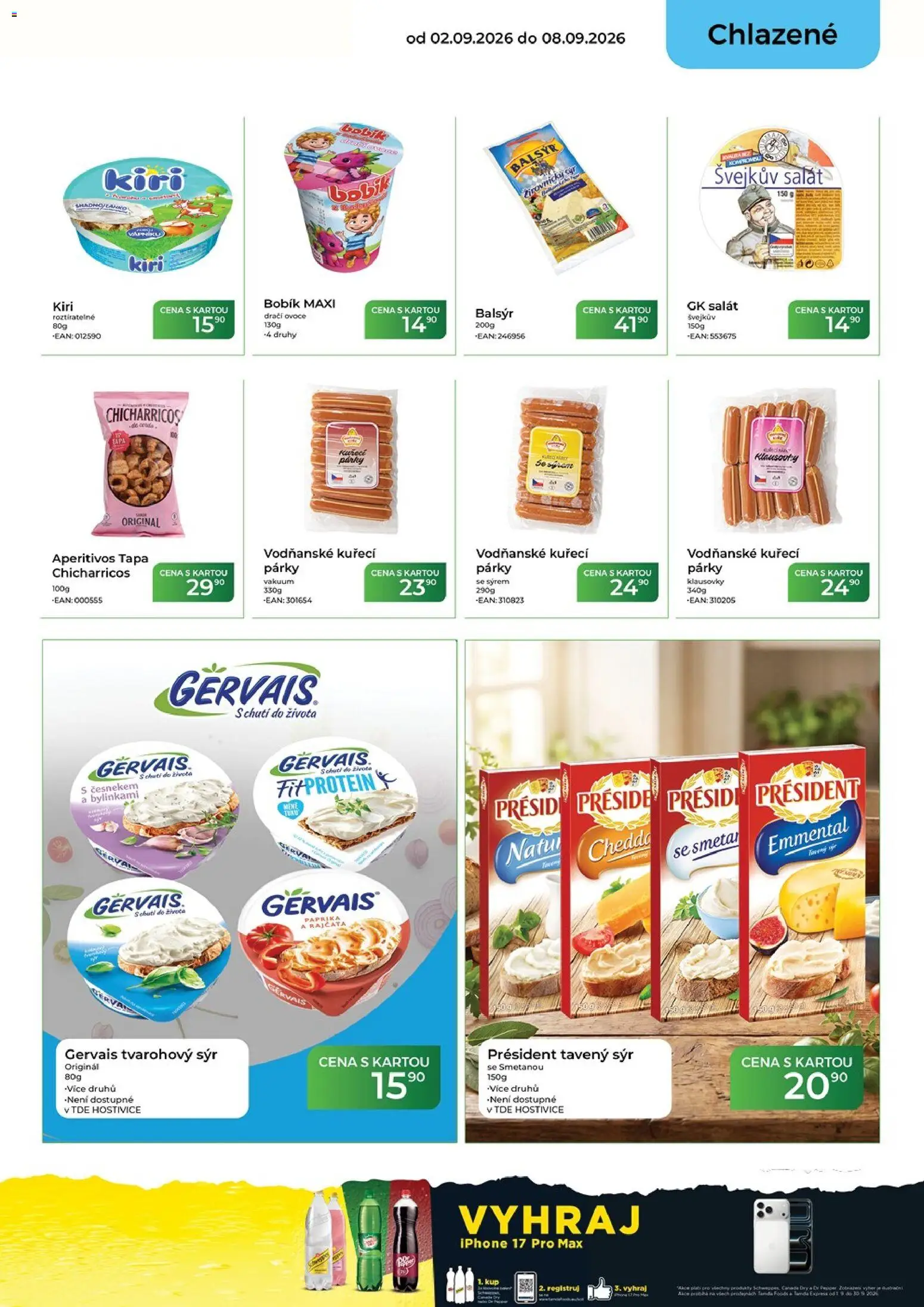 Tamda Foods leták od 02.09.2026 | Strana: 19 | Produkty: Dračí ovoce, Párky, Salát, Gervais
