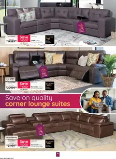 Bradlows specials catalogue – valid from 21.05.2026 | Page: 4 | Products: Lounge suite
