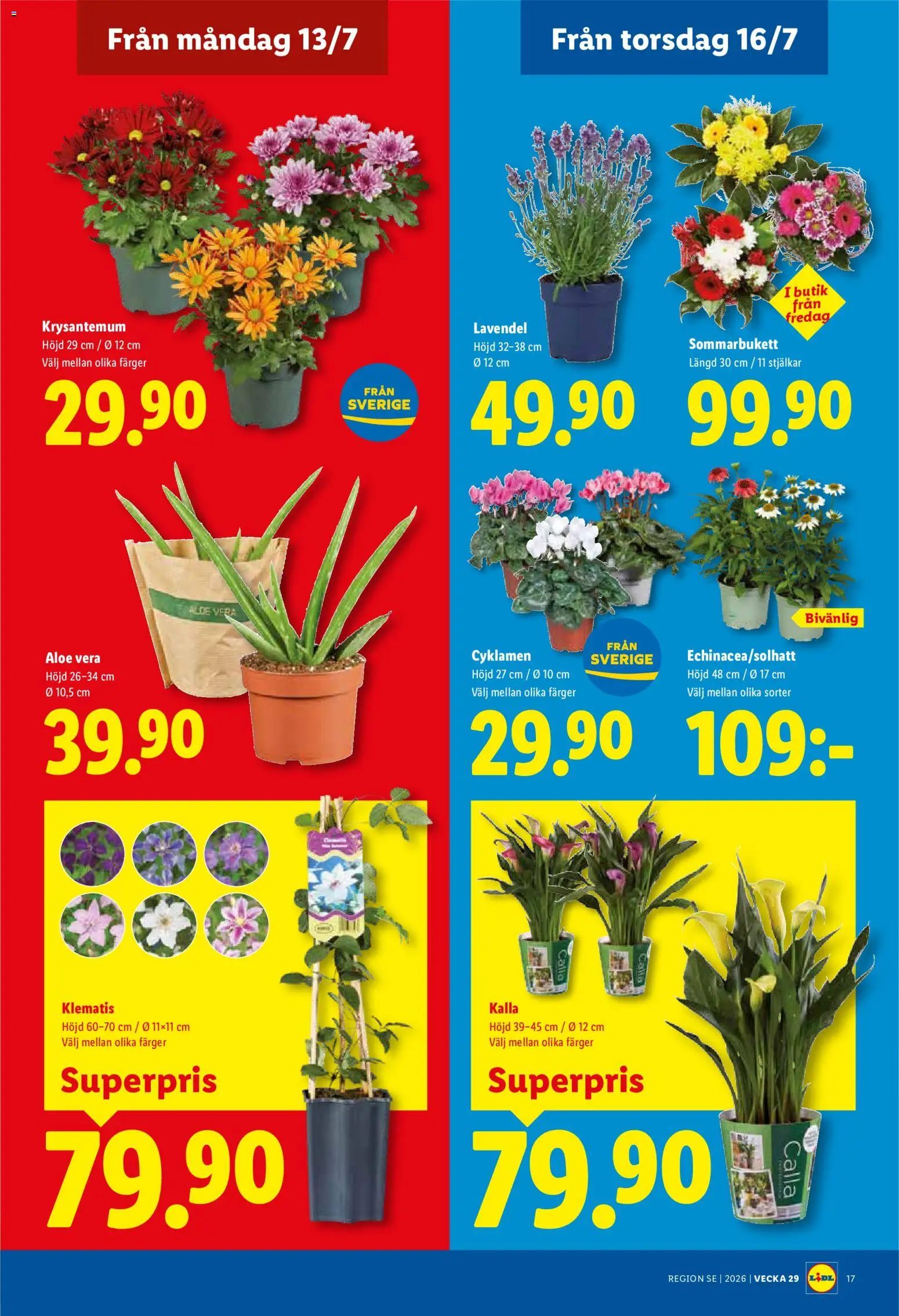 Nuvarande Lidl erbjudanden från 📣 13/07/2026 - 19/07/2026 📣 | Sverige