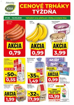 Klas leták platný od 27.08.2026