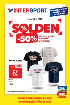 Intersport folder / publicité - Voorbeeld van een folder van Intersport, geldig van 01/07/2026