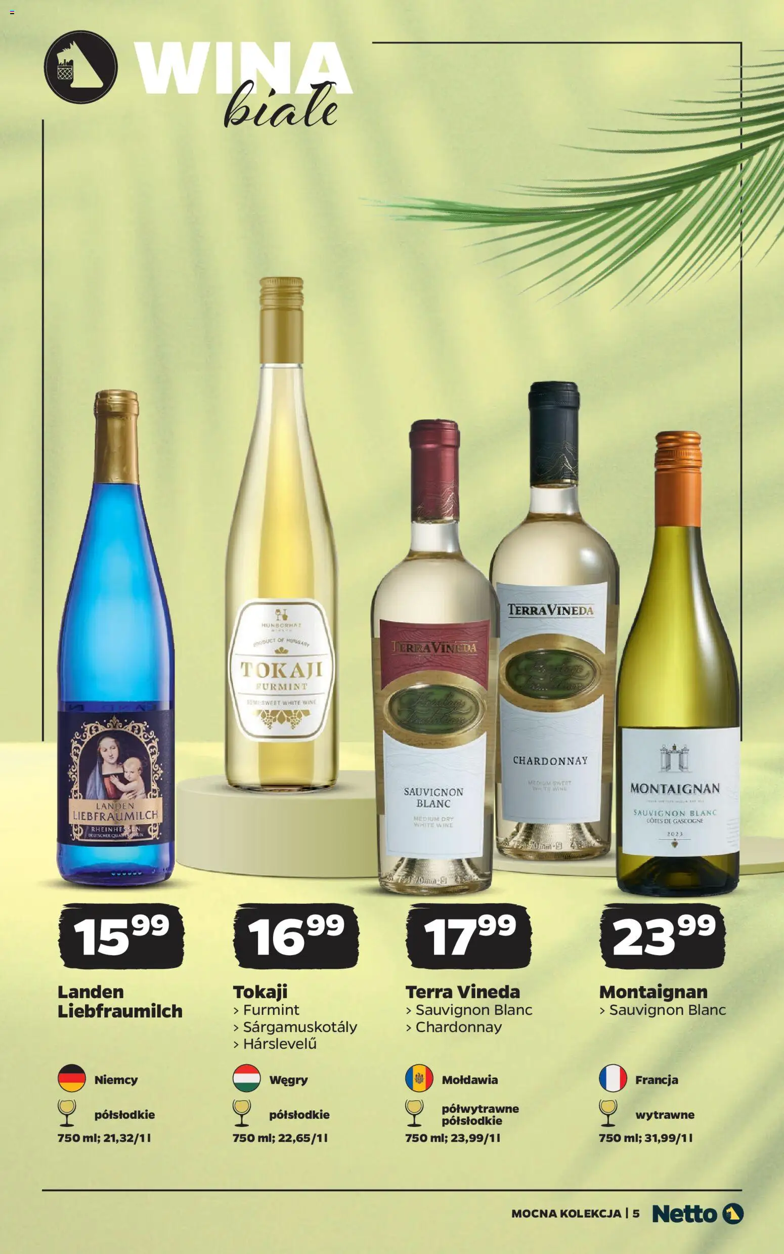 Netto gazetka - Wina od 20.07.2026 | Strona: 5 | Produkty: Chardonnay