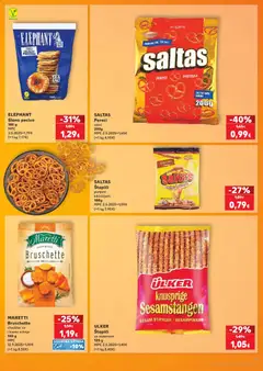 SALTAS Pereci, Pereci slani, 200g - Pregled kataloga iz trgovine Kaufland, vrijedi od 29.04.2026 | Stranica: 5