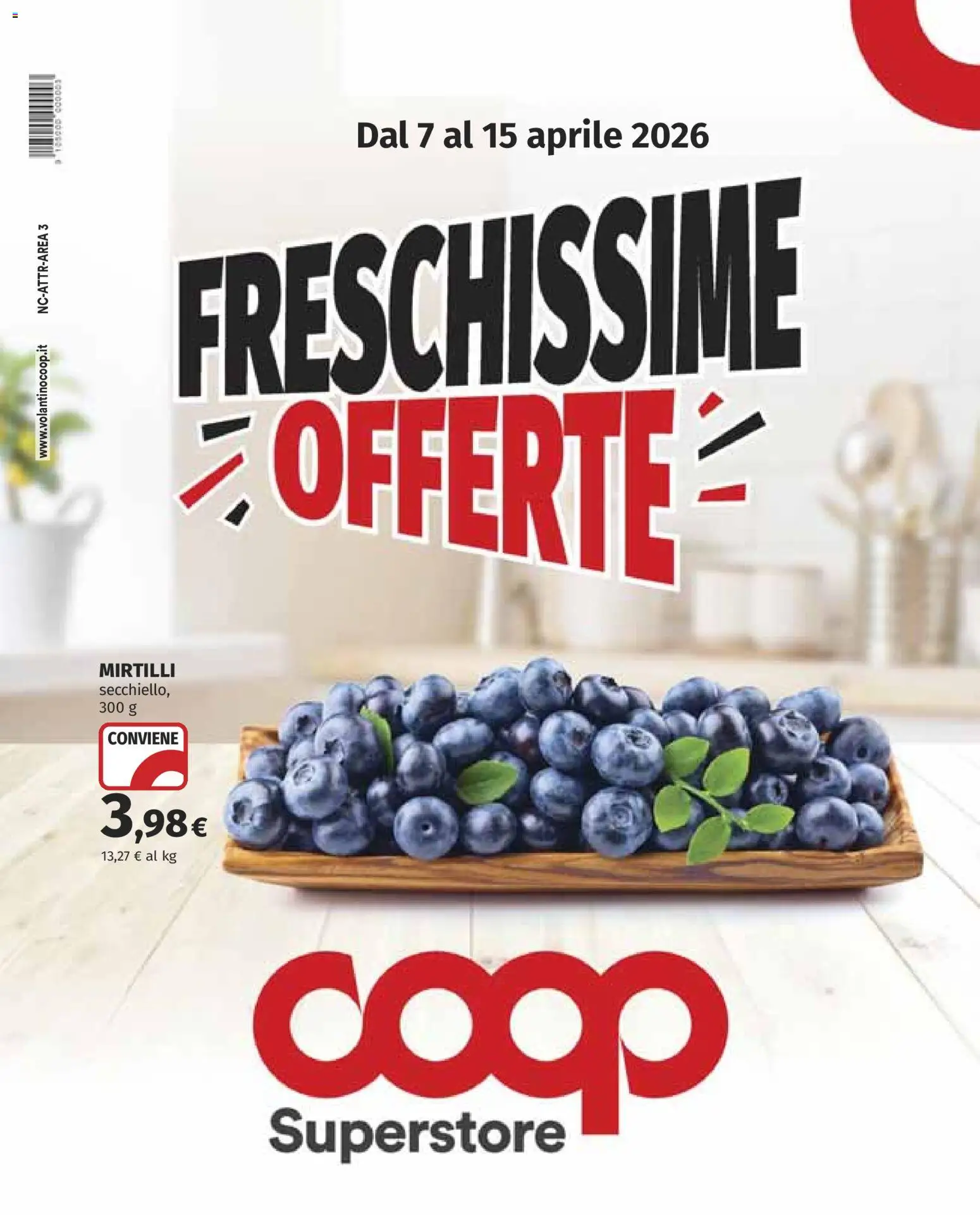 Volantino COOP del 07.04.2026 | Pagina: 1 | Prodotti: Mirtilli