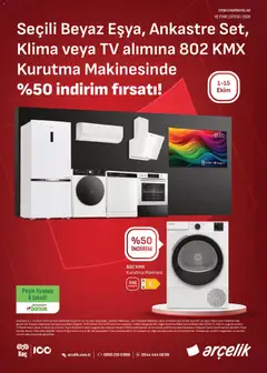 01 Ekim 2026 tarihinden itibaren geçerli olan Arçelik kataloğu önizlemesi