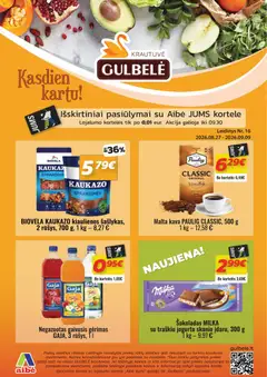 Gulbele leidinys galioja nuo 2026.08.27 | Puslapis: 1