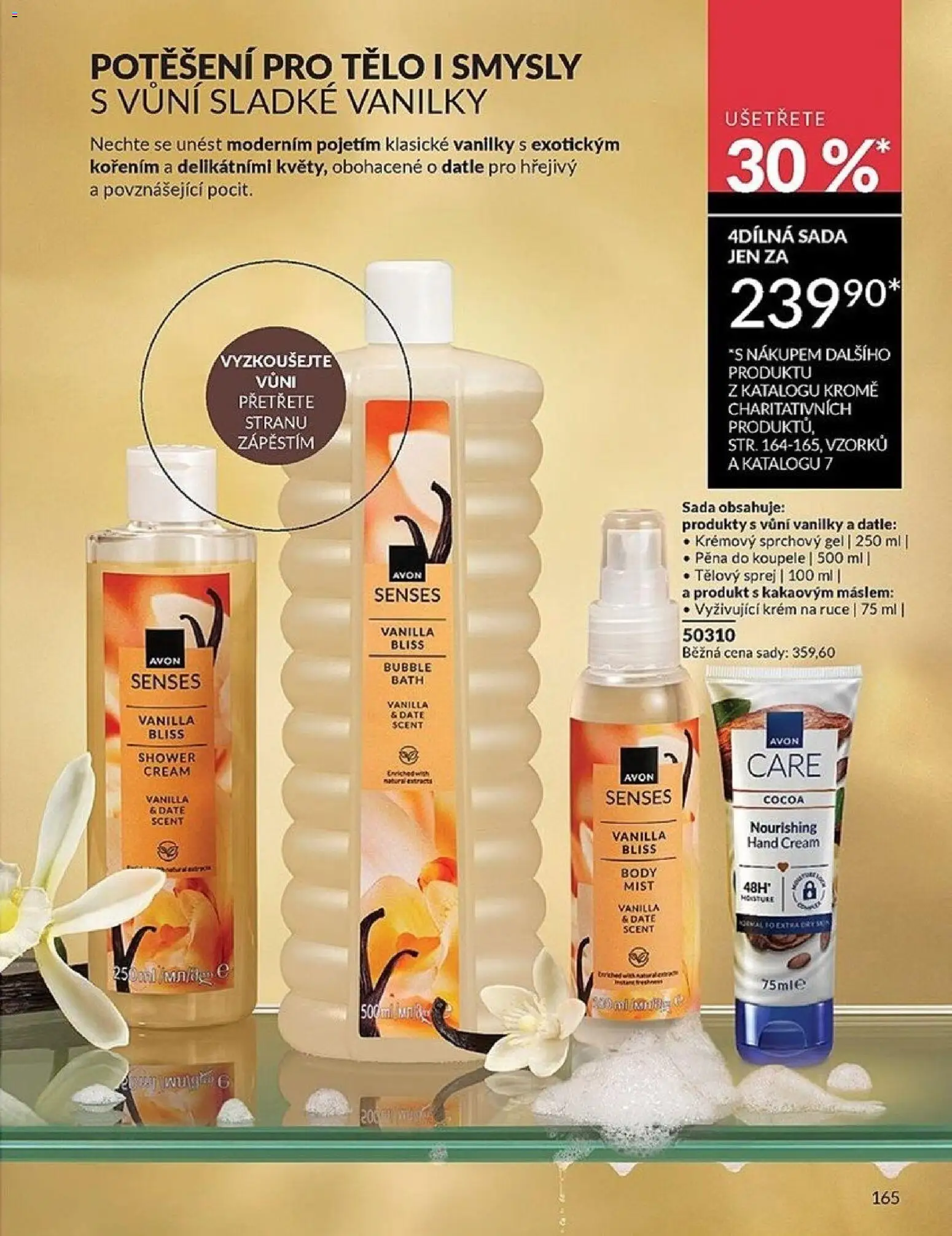 Avon Katalog 06/2026 od 01.06.2026 | Strana: 165 | Produkty: Krém na ruce, Pěna do koupele, Krém, Datle
