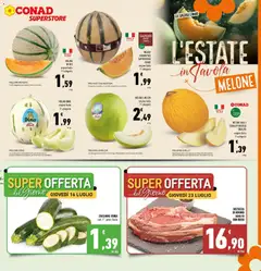 Anteprima del volantino BISTECCA DI BOVINO ADULTO CON OSSO, BISTECCA DI BOVINO ADULTO CON OSSO valido a partire dal 15/07/2026 | Pagina: 7 | Prodotti: Limone, Melone, Forno, Profumo