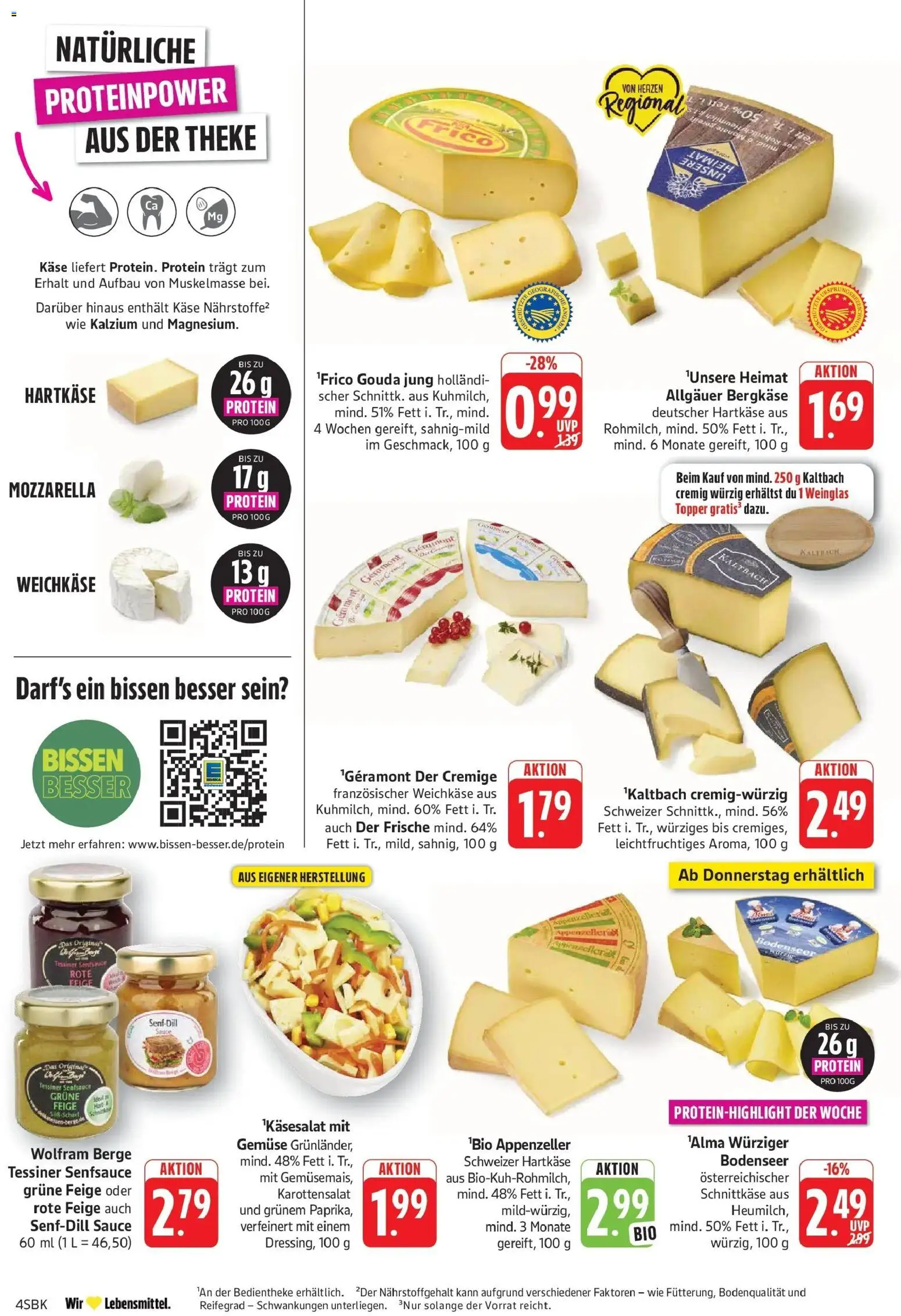 Edeka Prospekt Bad Bergzabern (ab 26.10.2026) » Angebote Online | Seite: 12 | Produkte: Mozzarella, Topper, Gouda, Gemüse