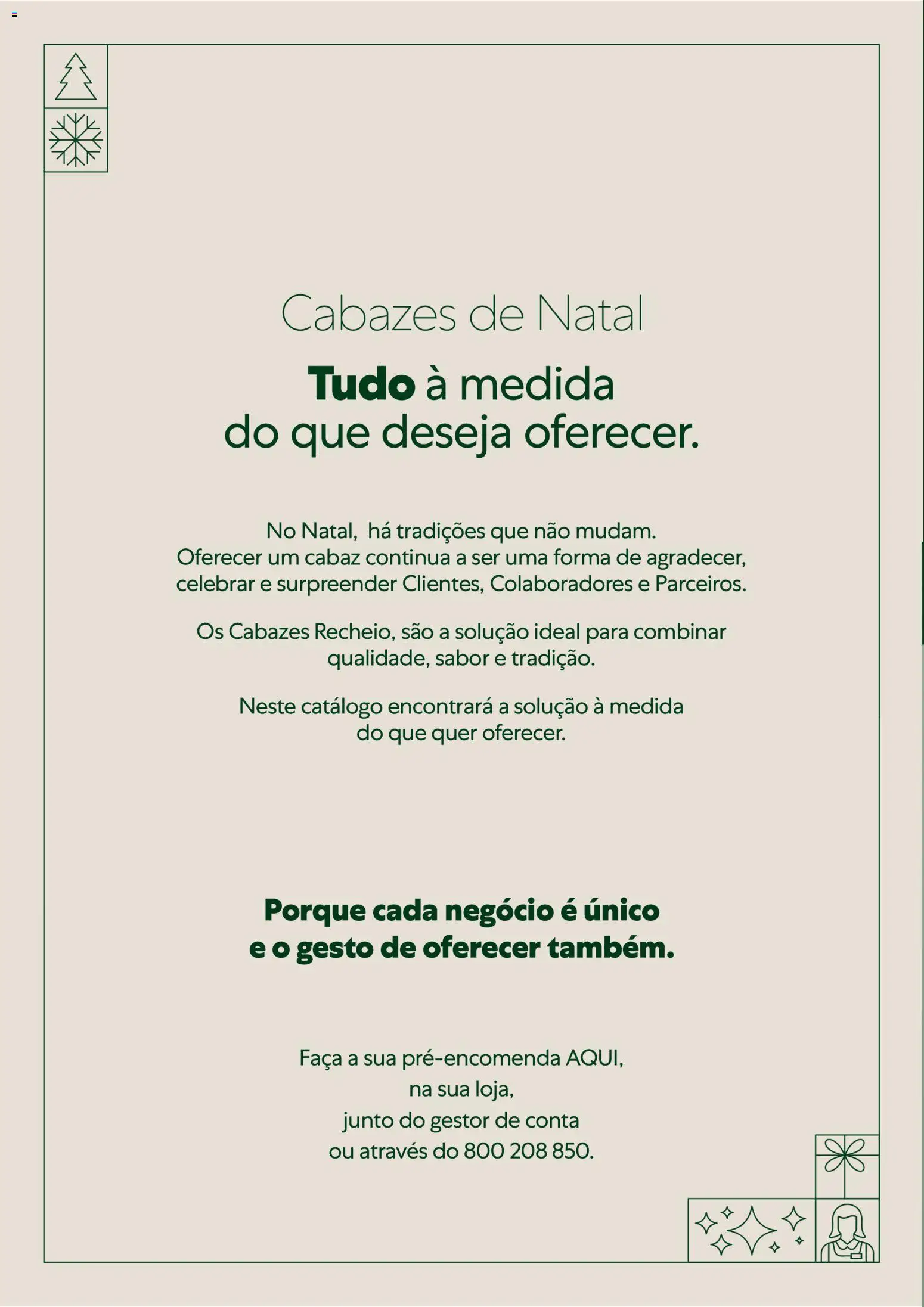 Recheio Catálogo Cabazes Natal │ válido de 22/09/2026 | Página: 2 | Produtos: Faca