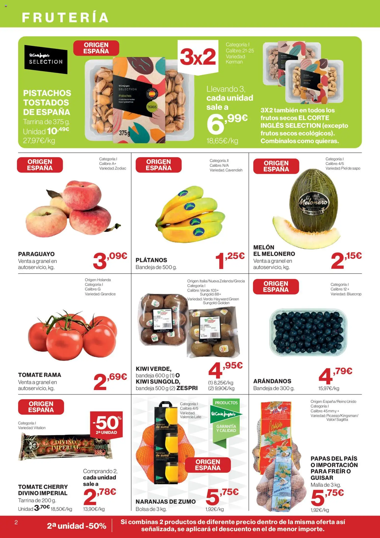 Supercor Canarias │ válido desde el 26/08/2026 | Página: 2 | Productos: Melón, Plátanos, Naranjas, Bolsa