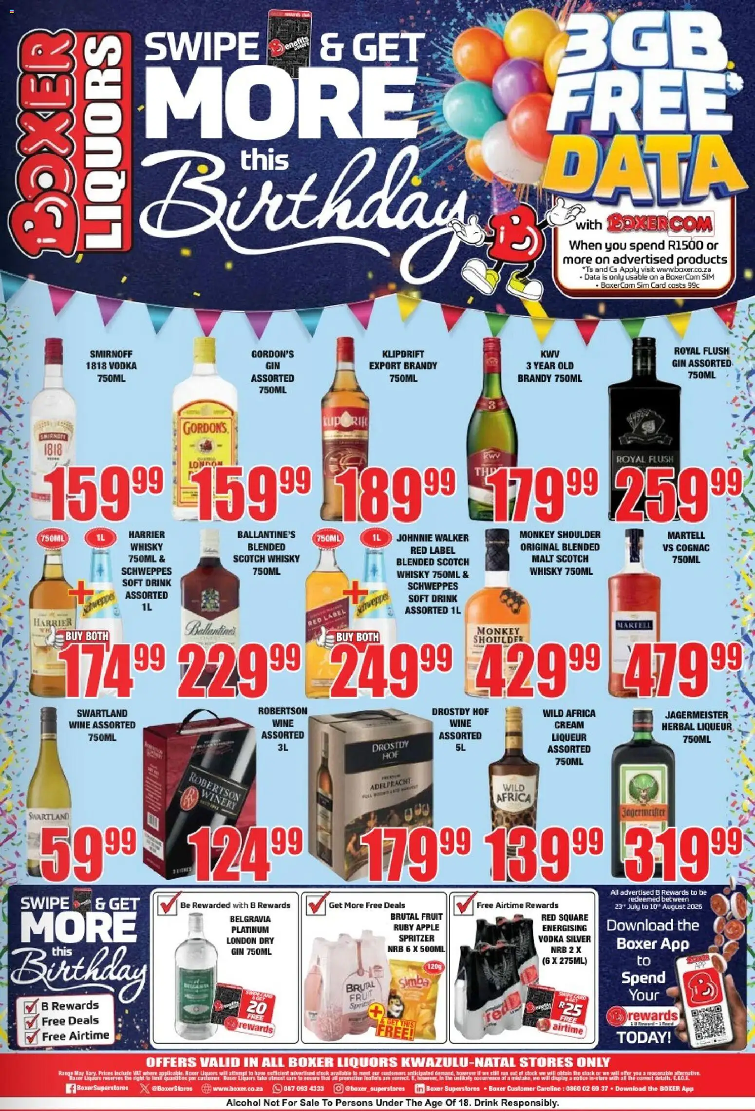 New Boxer catalogue – valid from 11/08/2026 | Page: 2 | Products: Data, Alcohol, Fruit, Cognac