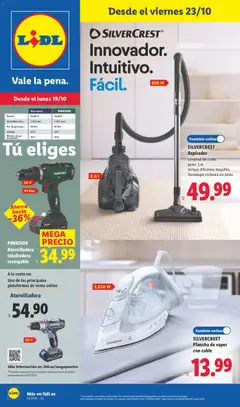 Vista previa Lidl folleto de bazar válido desde el 19/10/2026