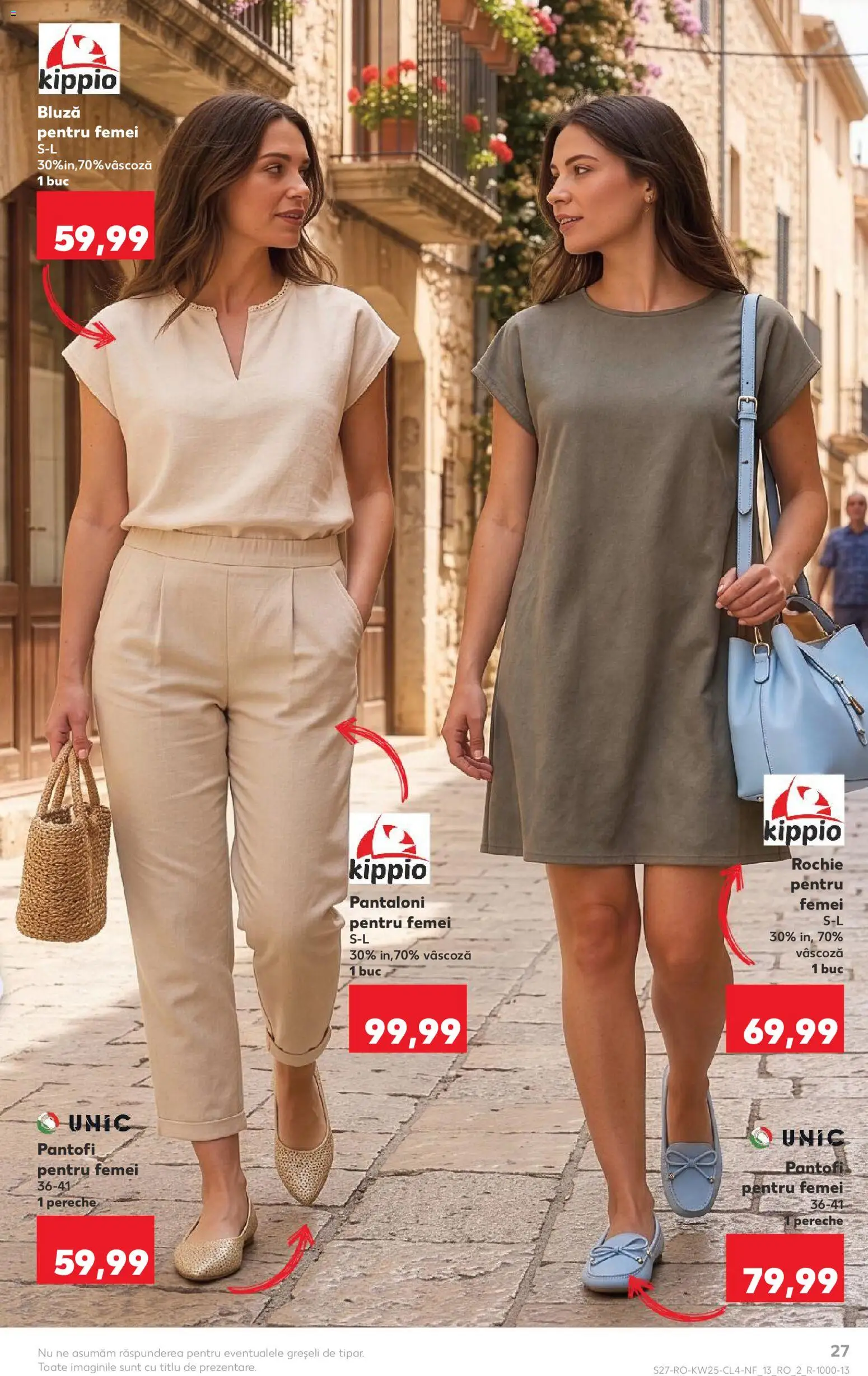 Noul catalog Kaufland – valabil de la 17.06.2026 | Pagină: 27 | Produse: Rochie, Pantofi, Bluză, Pantaloni