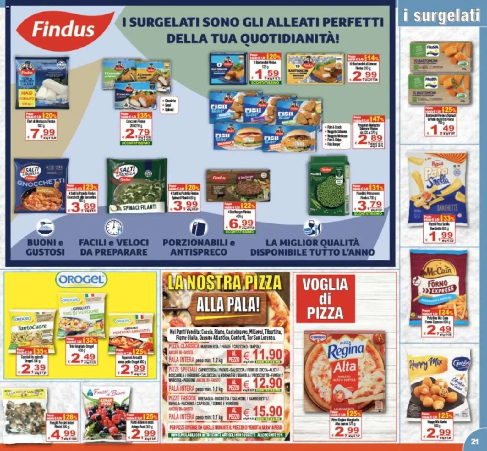 Volantino CTS del 12/08/2026 | Pagina: 21 | Prodotti: Pizza, Peperoni, Tonno, Forno