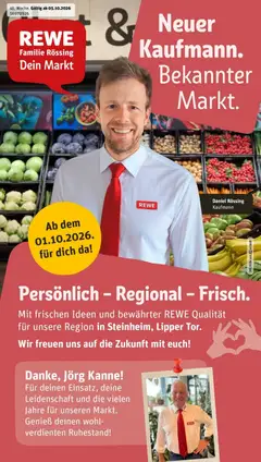 Rewe Prospekt Steinheim ab 05.10.2026 gültig