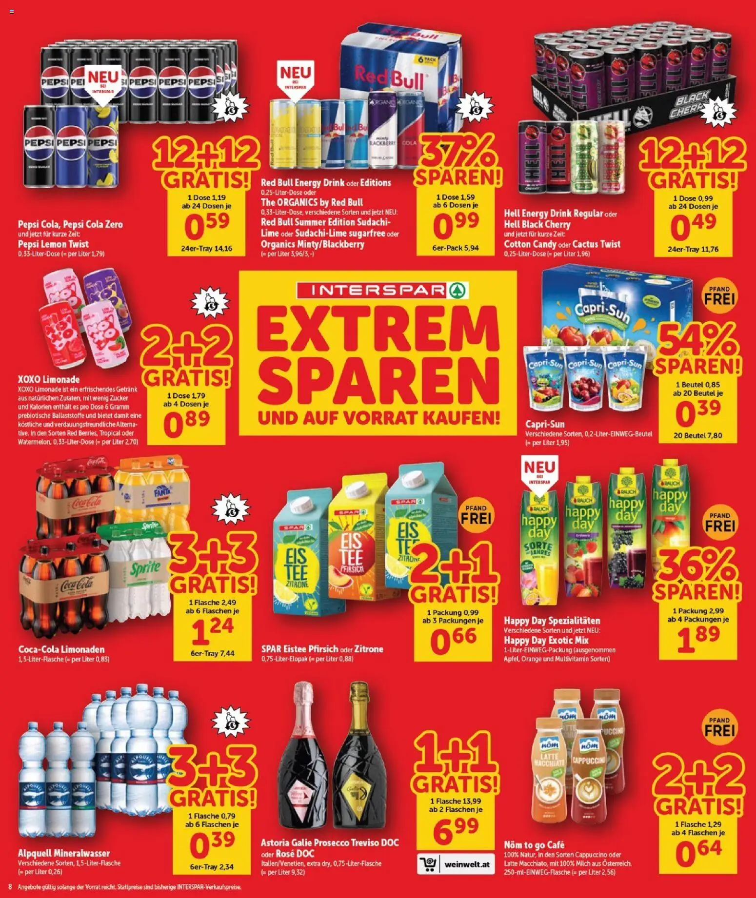 Interspar Flugblatt - Burgenland Nord gültig ab 21.05.2026 | Seite: 9 | Produkte: Zucker, Zitrone, Pfirsich, Milch
