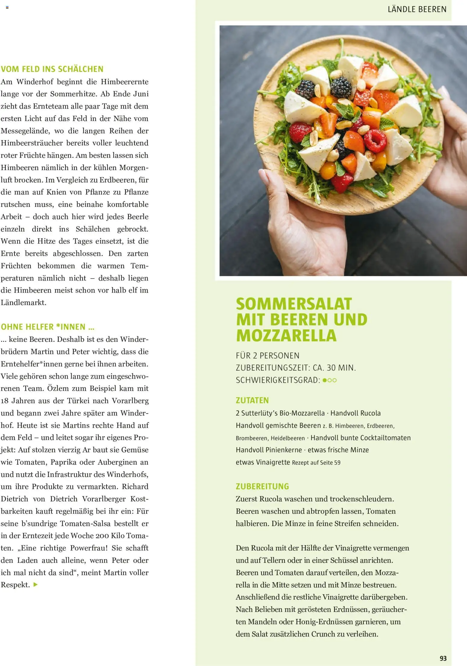 Sutterlüty Sommer 2026 gültig ab 21.10.2026 | Seite: 93 | Produkte: Salat, Gemüse, Zutaten, Tomaten