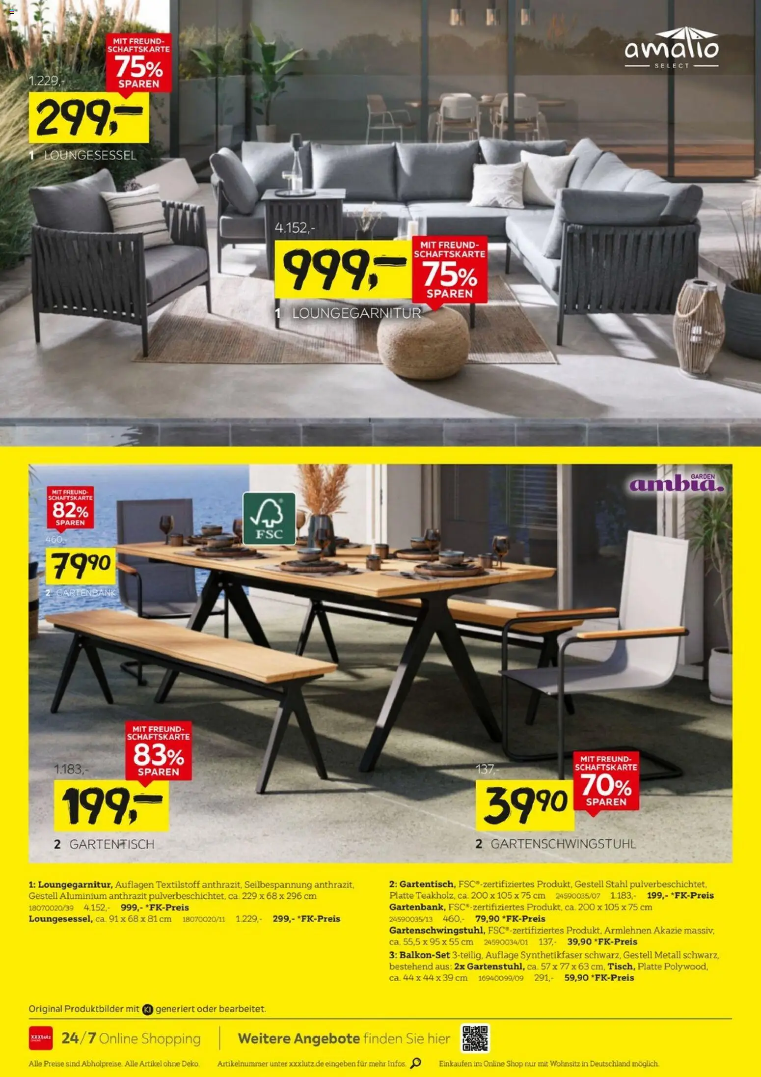 XXXLutz Gartenmöbelabverkauf – gültig ab 12.09.2026 | Seite: 6