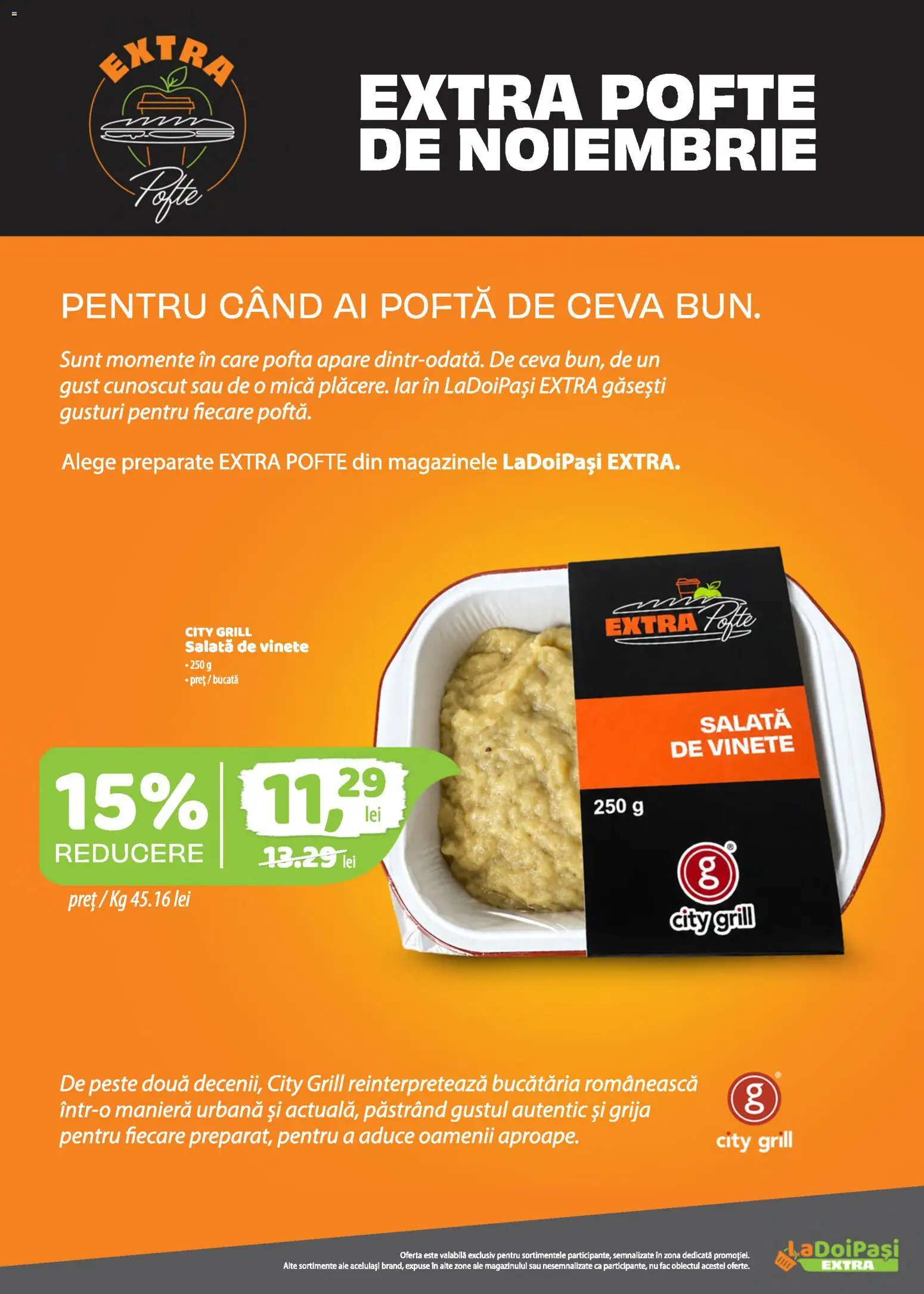 Noul catalog LaDoiPași – valabil de la 01.11.2026 | Pagină: 5 | Produse: Grill, Pește, Salată