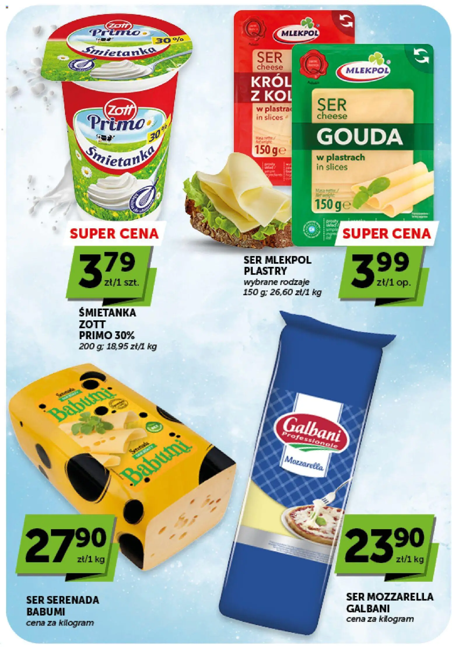 Euro Sklep gazetka od 30.07.2026 | Strona: 18 | Produkty: Ser, Mozzarella
