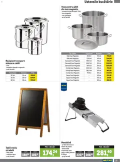 Ofertele Metro valabile de la 01.10.2026 | Pagină: 15 | Produse: Oală, Mâner, Bucătărie, Rama