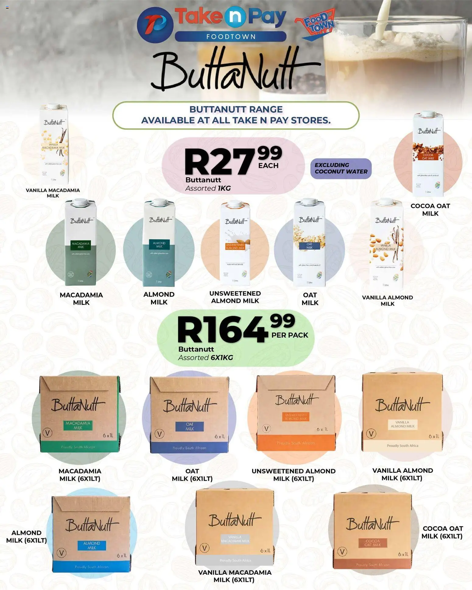 New Take n Pay catalogue – valid from 09.03.2026 | Page: 10 | Products: Milk, Water