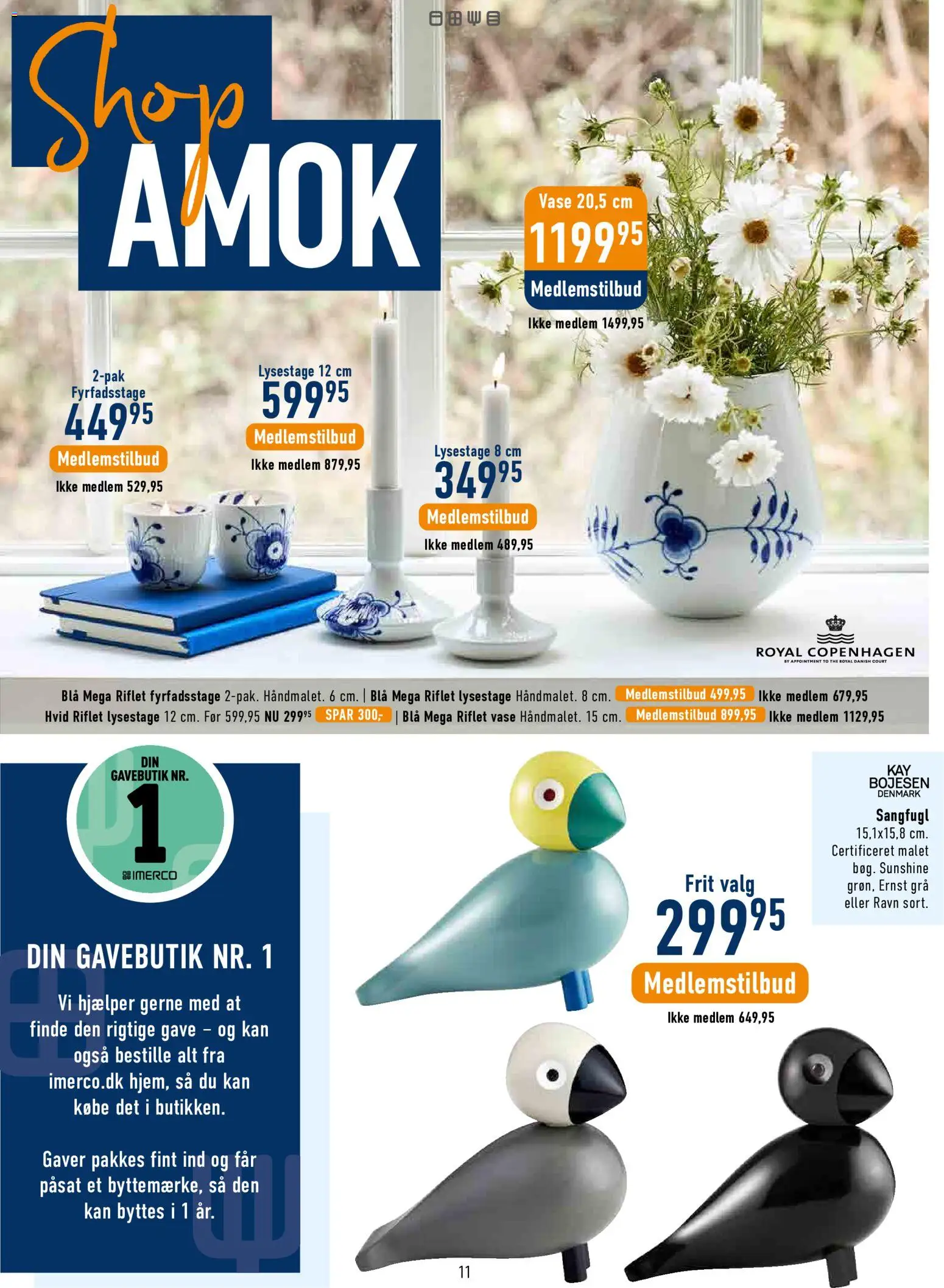Imerco tilbudsavis – gyldig fra 09/10/2026 | Side: 11 | Produkter: Vase