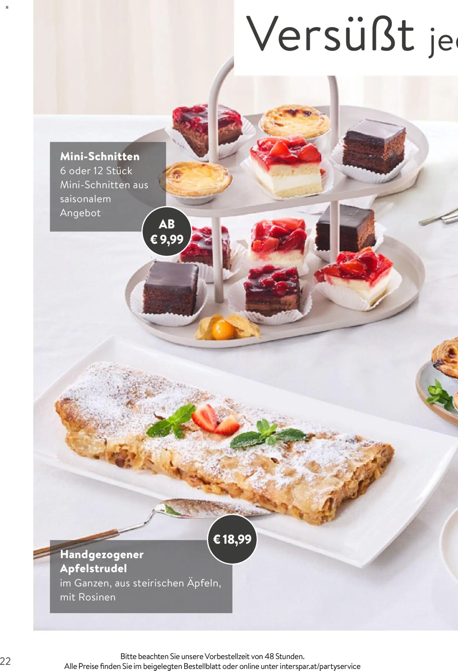 Interspar Party Service gültig ab 26.01.2026 | Seite: 22 | Produkte: Rosinen