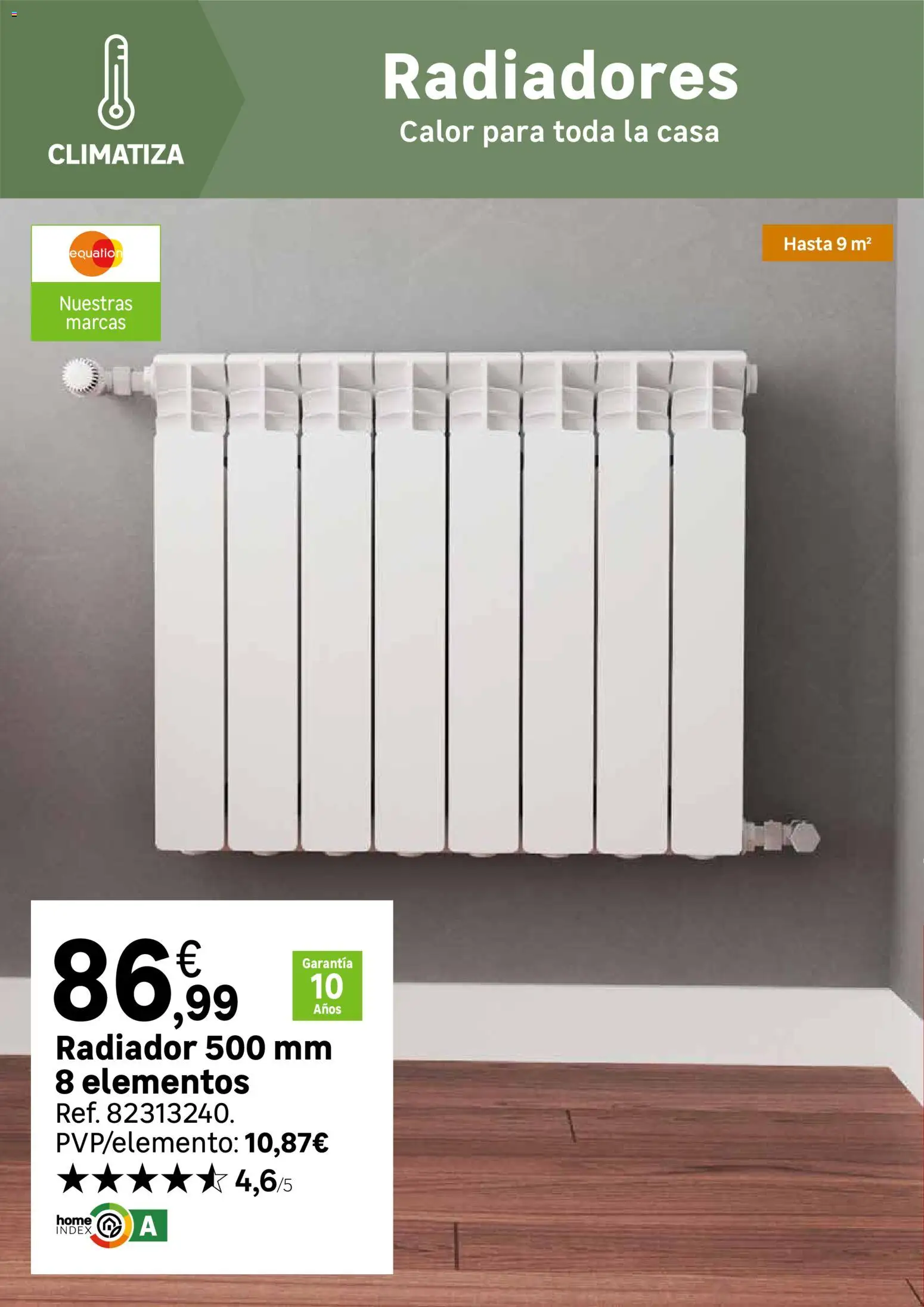 Leroy Merlin Calor en casa y mucho ahorro │ válido desde el 20/10/2026 | Página: 100 | Productos: Radiador