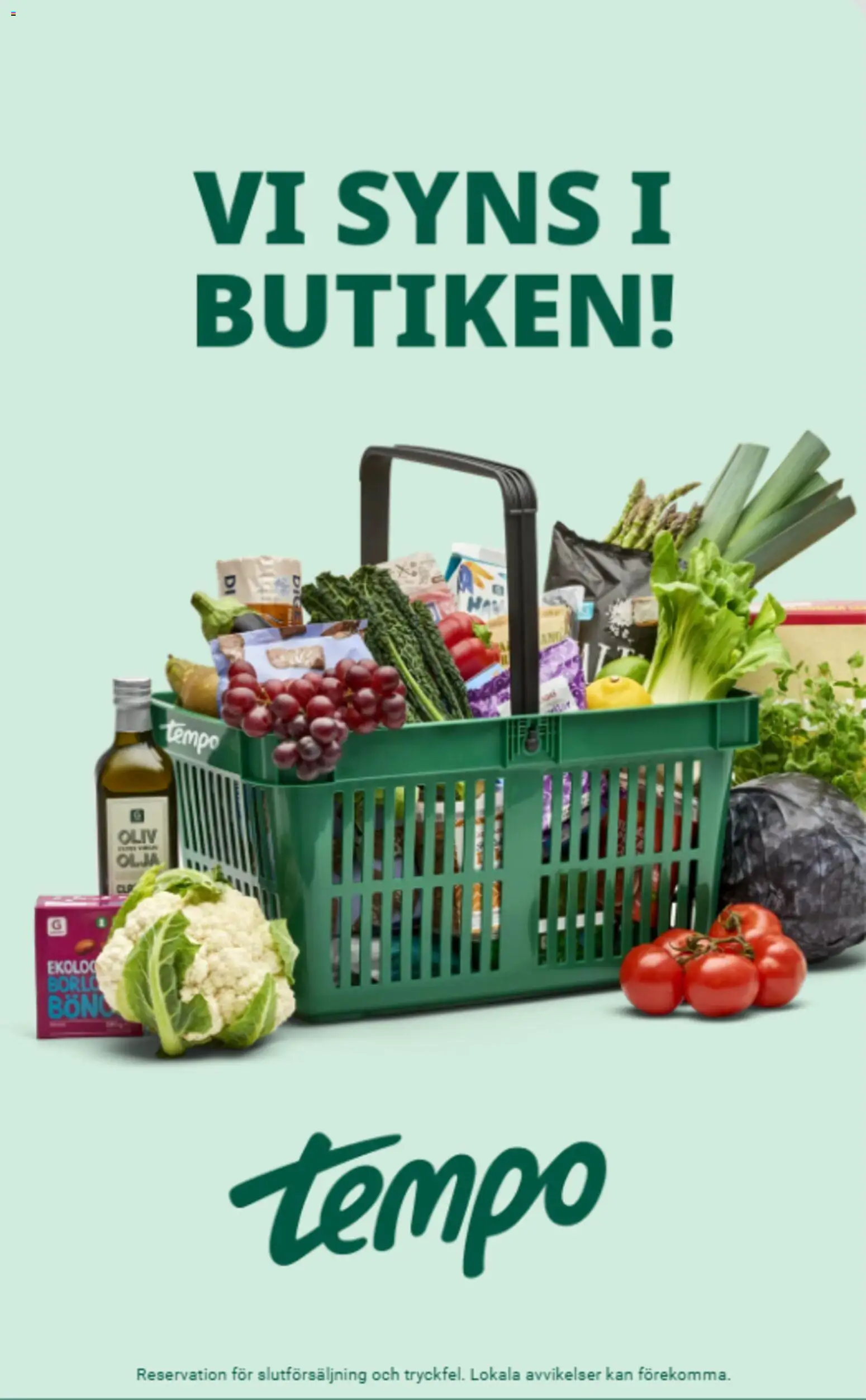 Tempo reklamblad aktuell från 31/08/2026 | Sida: 7 | Produkter: Olja