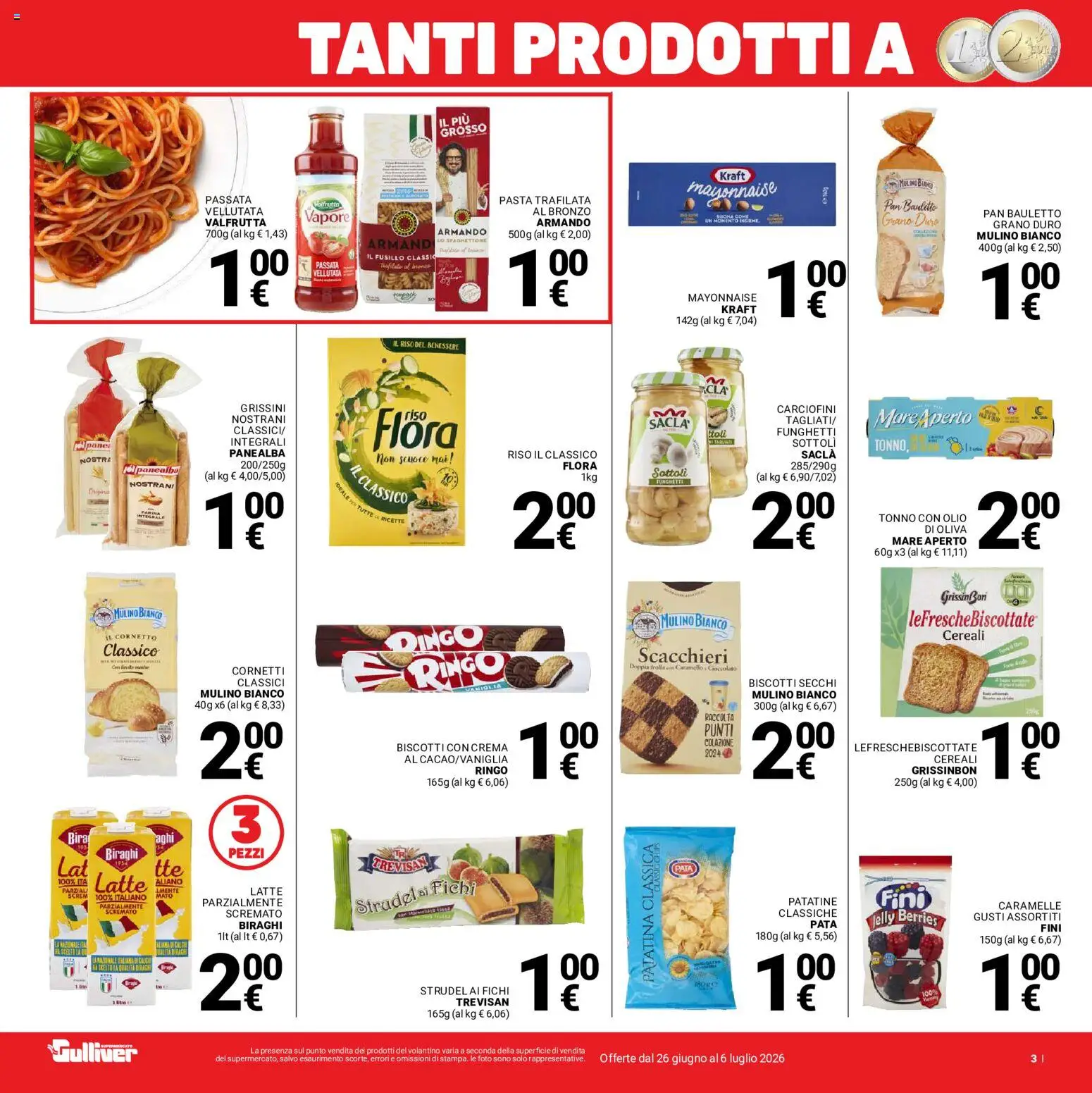Volantino Gulliver del 26/06/2026 | Pagina: 3