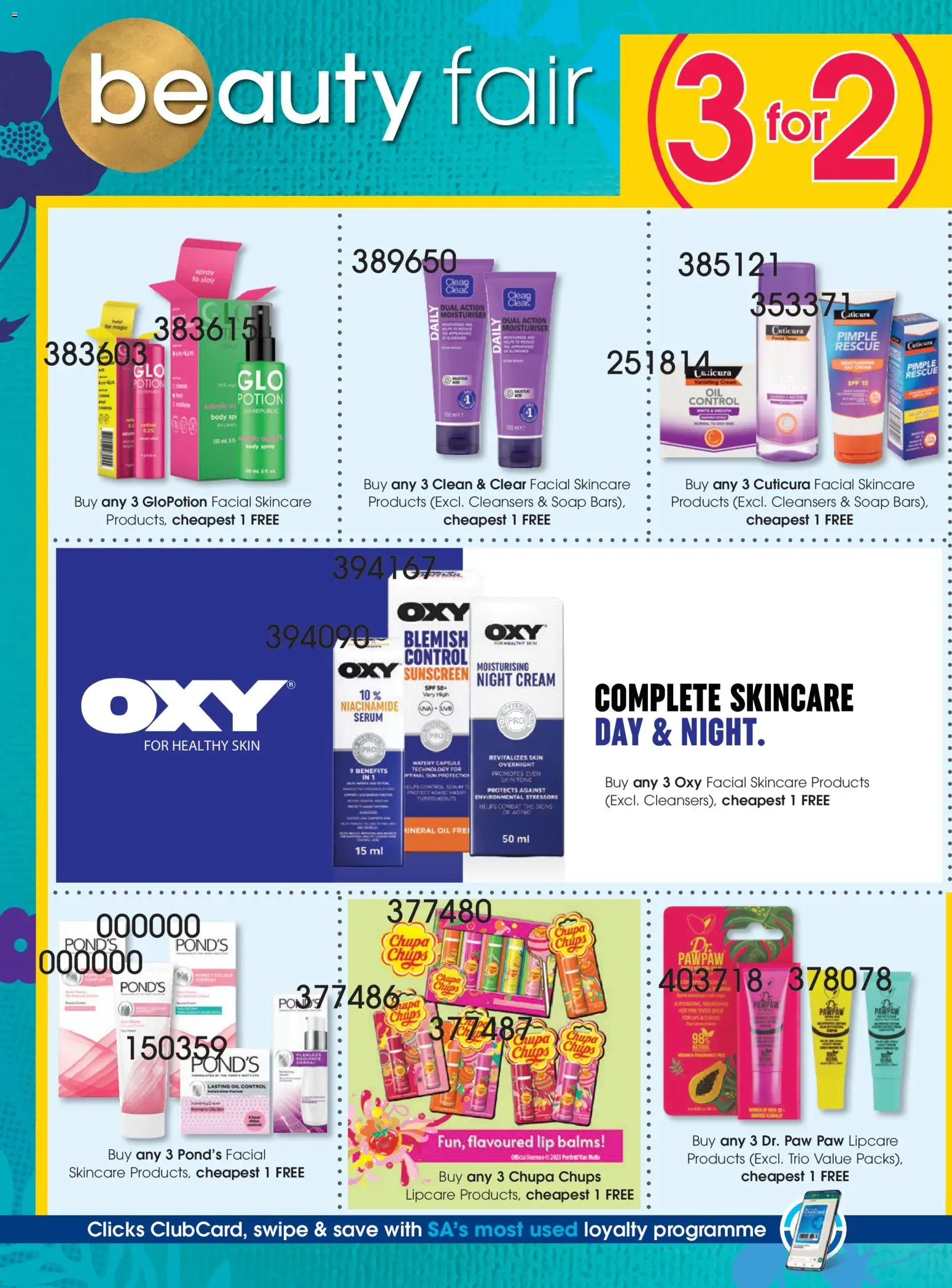 New Clicks catalogue – valid from 21.05.2026 | Page: 24 | Products: Serum, Toner, Chips, Soap
