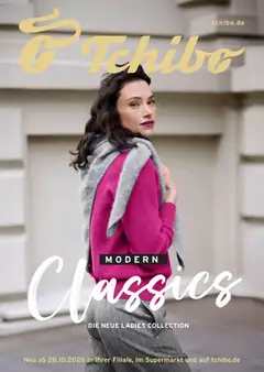 Prospekt Tchibo Modern Classics ab 28.10.2026 gültig