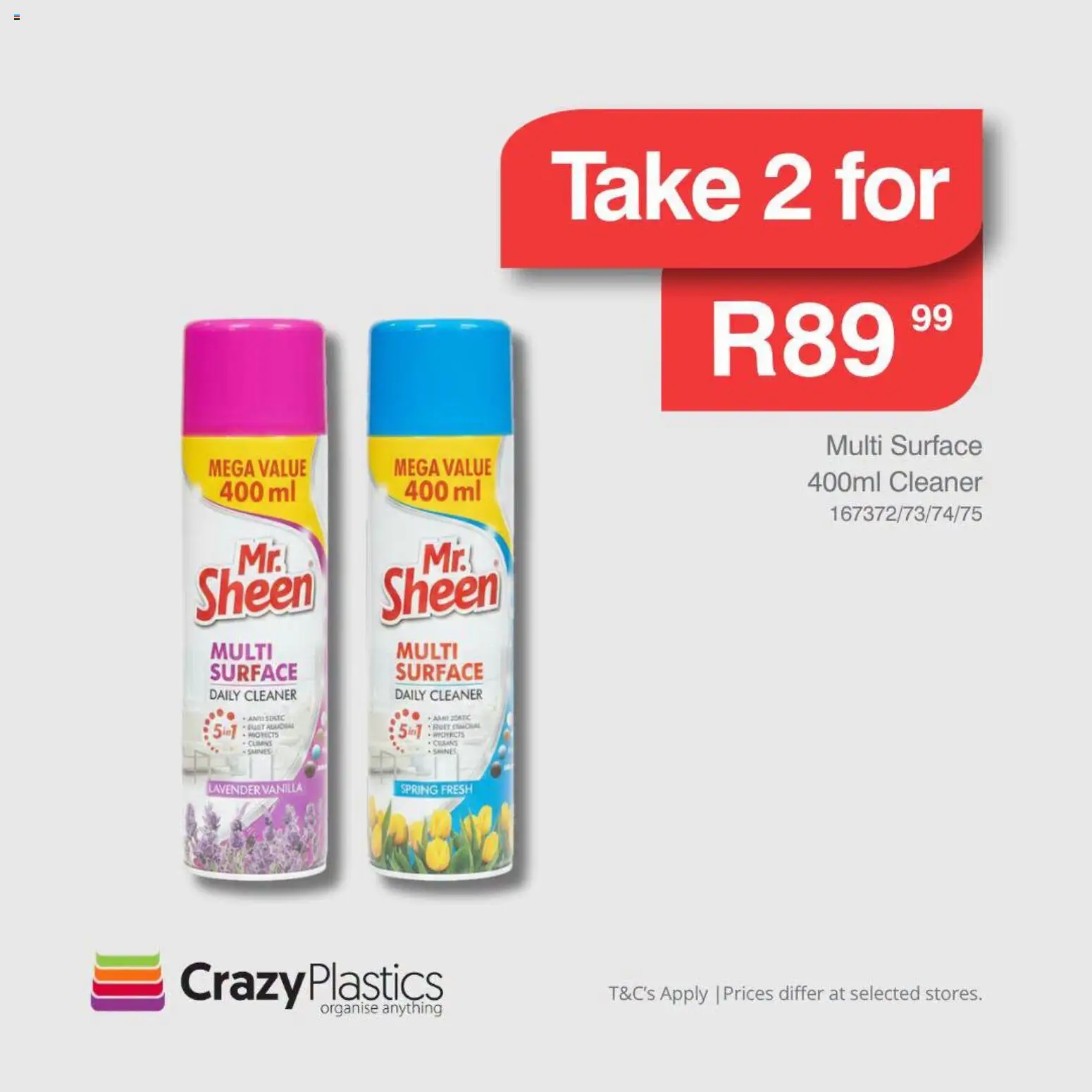 New Crazy Plastics catalogue – valid from 14/08/2026 | Page: 4 | Products: Vanilla