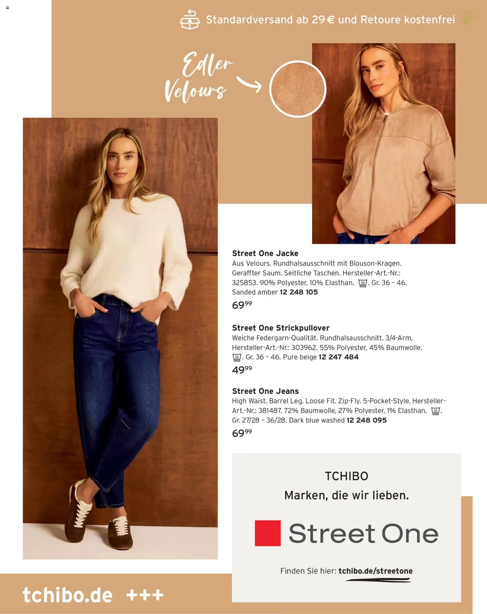 Angebote Tchibo – gültig ab 01.11.2026 | Seite: 85 | Produkte: Jacke, Jeans