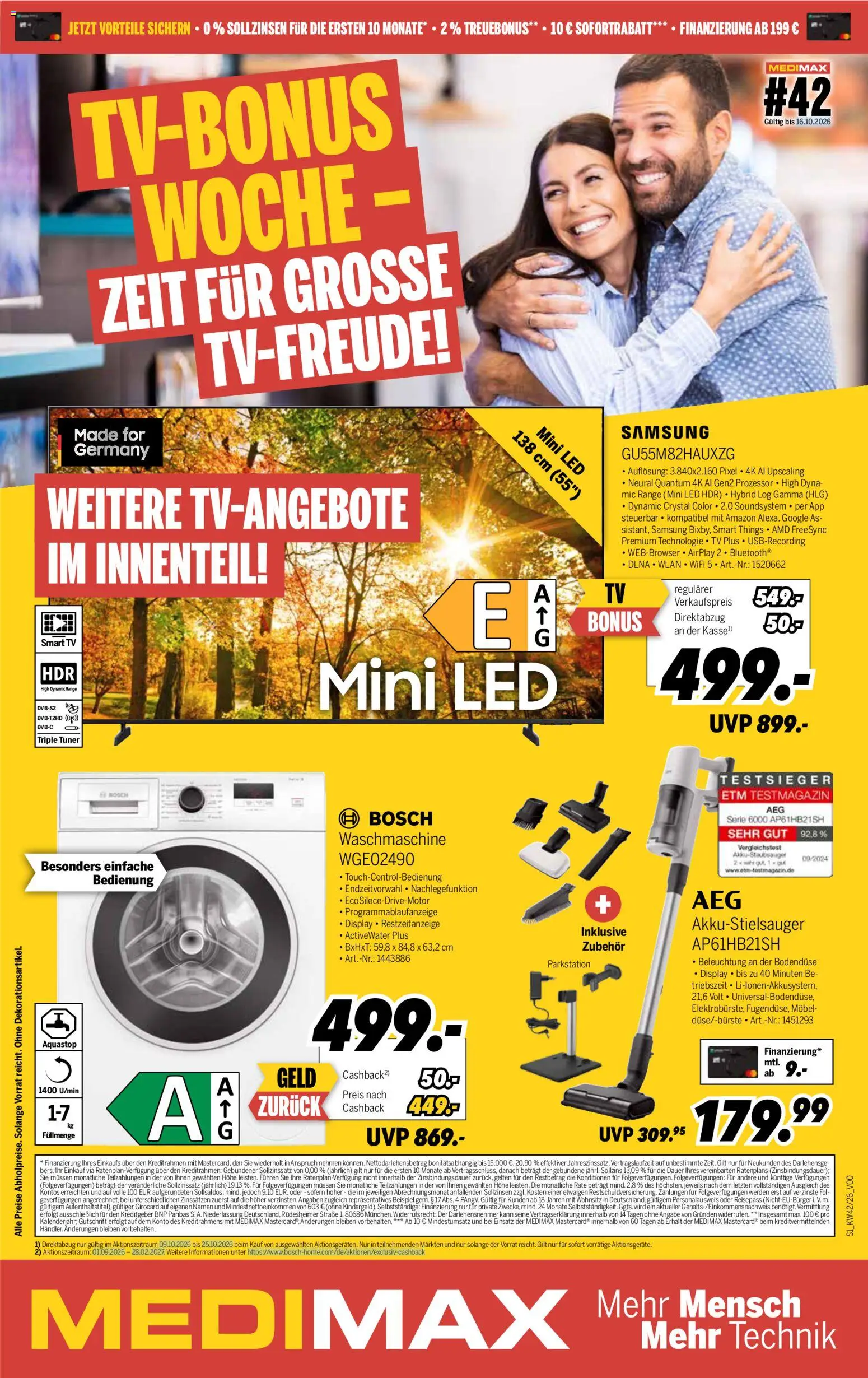 Medimax Samstag, 10. Oktober