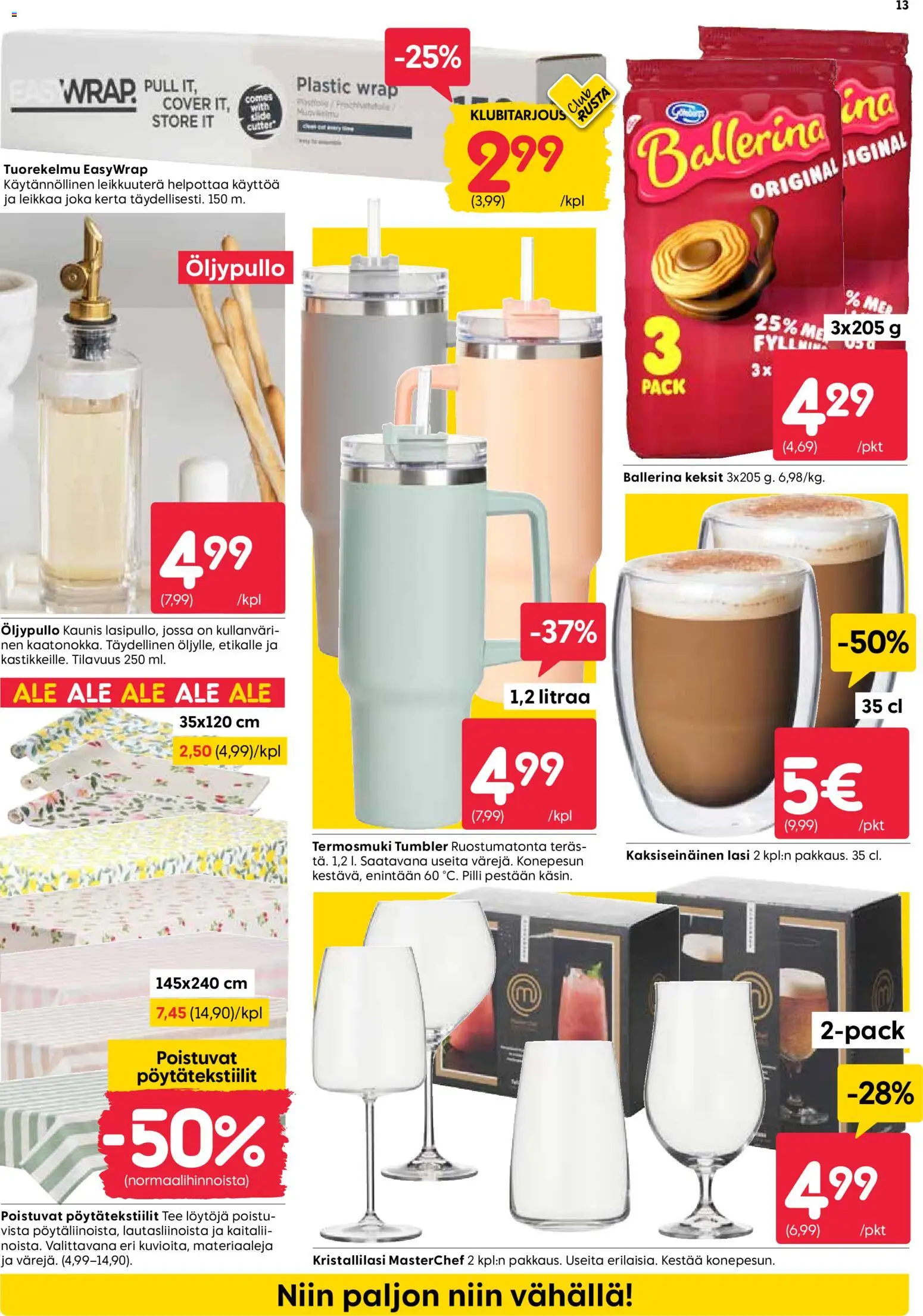 Rusta tarjoukset – voimassa 29/06/2026 alkaen | Sivu: 13